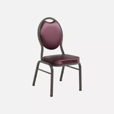 Chambord chaise empilable violette