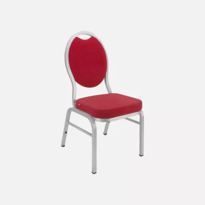 Chambord stapelstoel rood