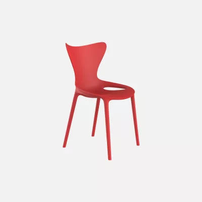 Love Mini stapelstoel rood