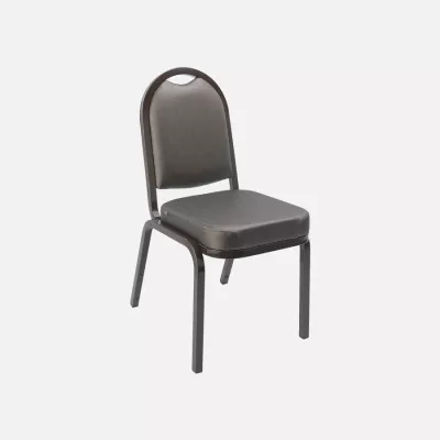 Regence Empire chaise empilable marron
