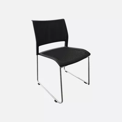 Tipo chaise empilable noire