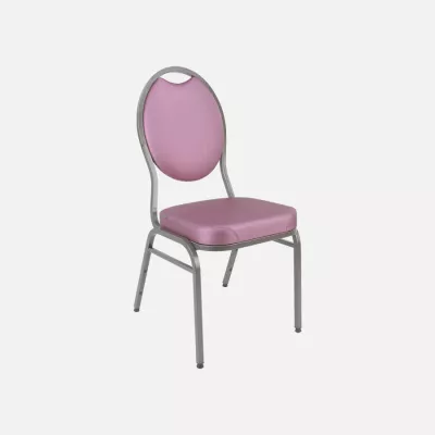Versailles stacking chair purple