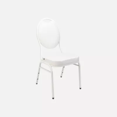 Versailles stacking chair white